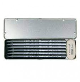 Daler Rowney Aquafine Sulu Boya 24 Renk Travel set Metal Kutu